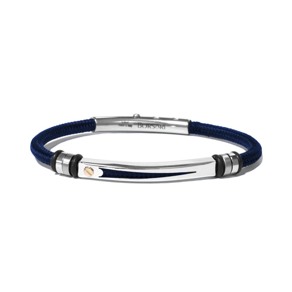 Oiritaly Armband Unisex Borsari gioielli BR NAUTICO41 Stahl